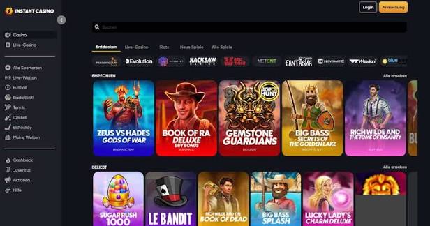 Análisis de Instant Casino